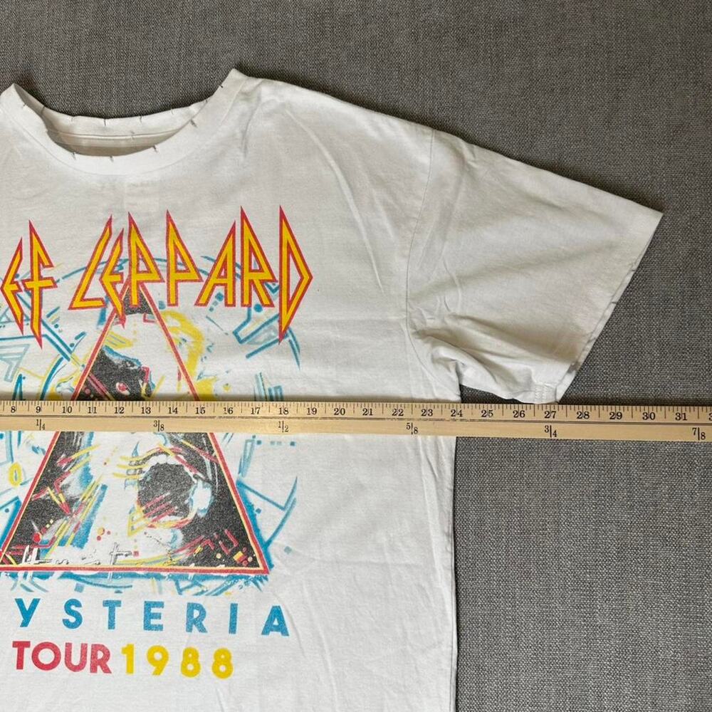 Def Leppard Hysteria Tour 1988 T-shirt - Picture 3 of 5